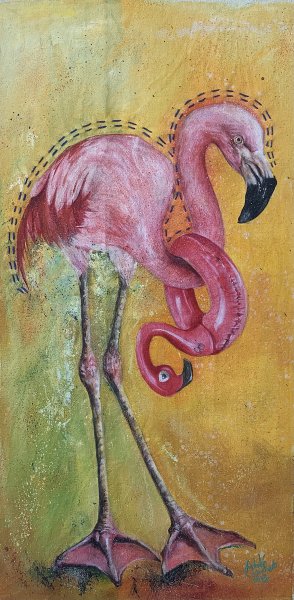 Adele Joubert - The Pink Flamingo